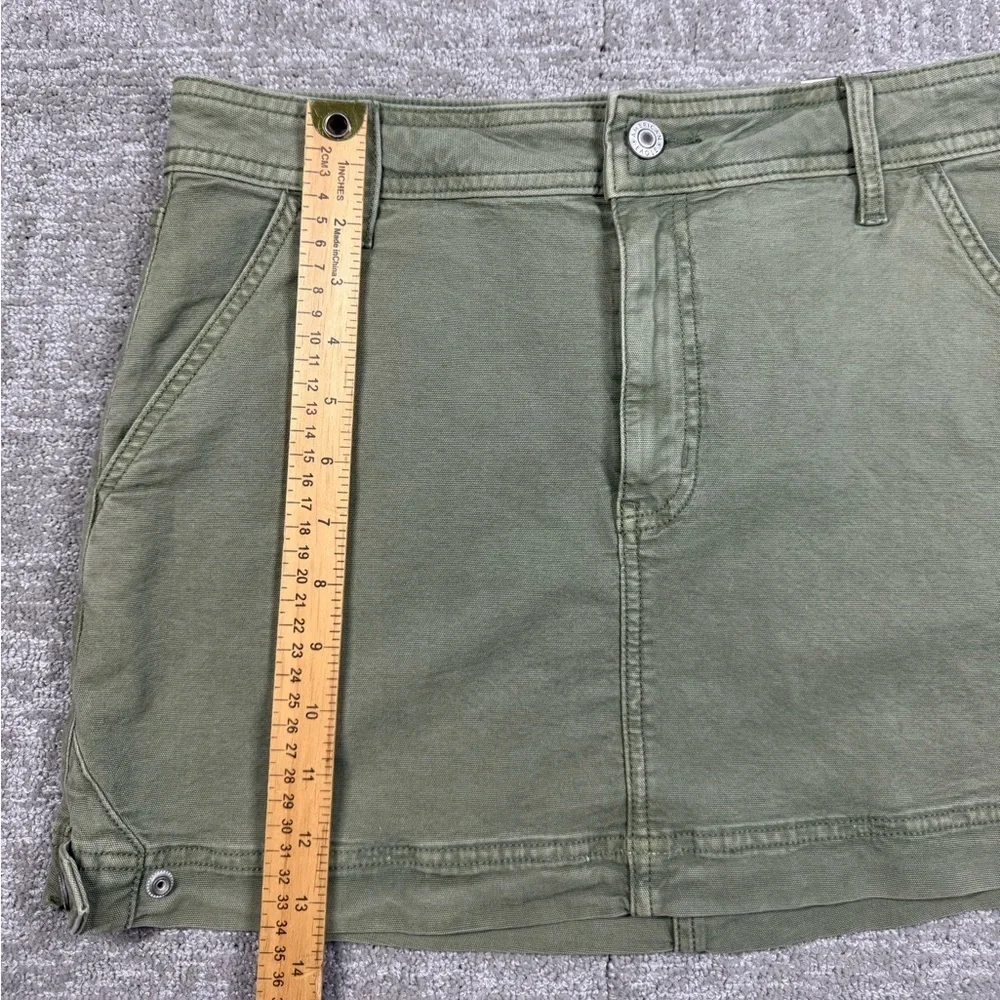 American Eagle NWT High Rise Mini Skirt Green Size 6/28
